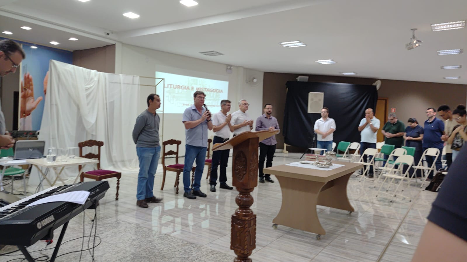 Palestra sobre a Santa Missa