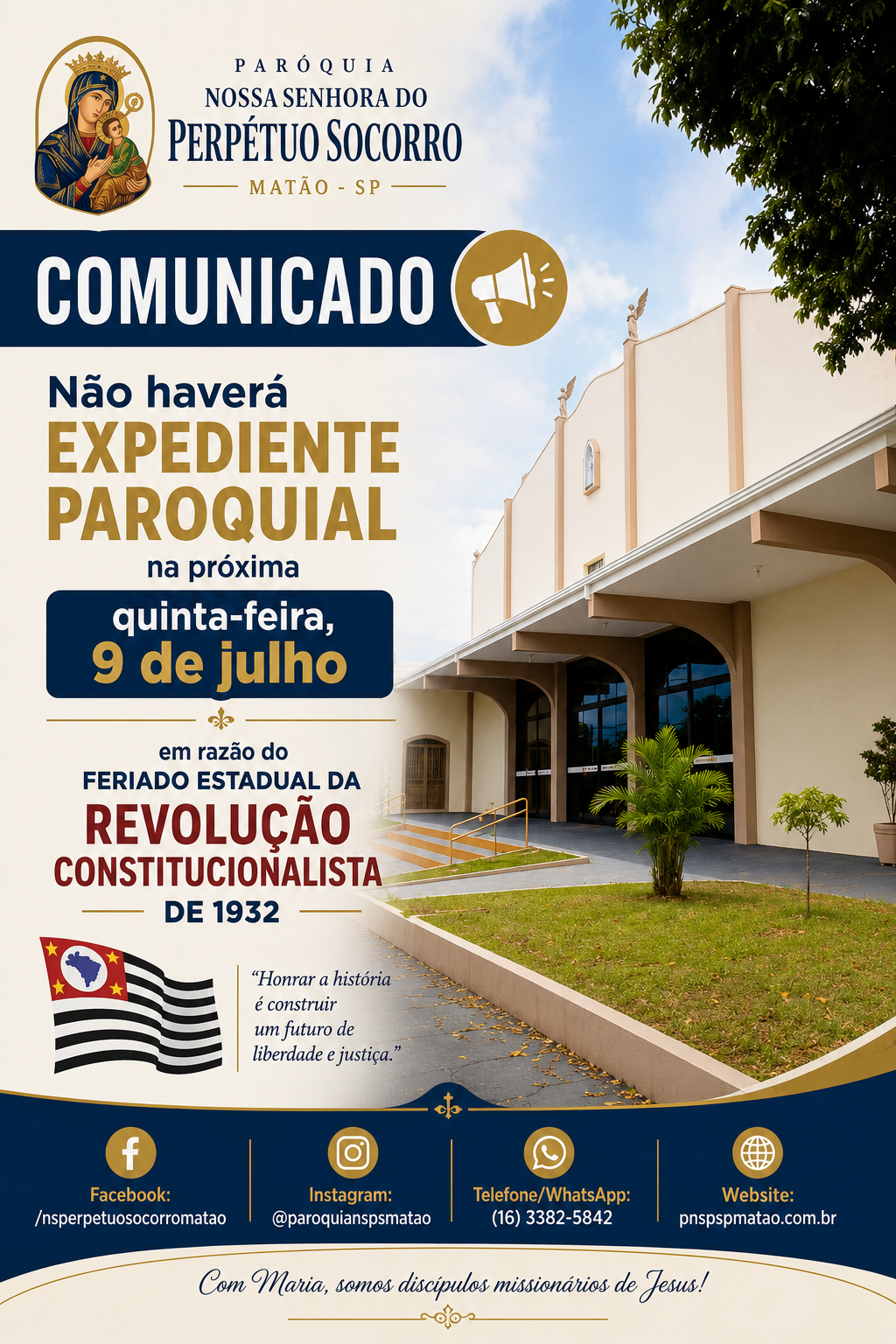 Comunicado 9 de Julho