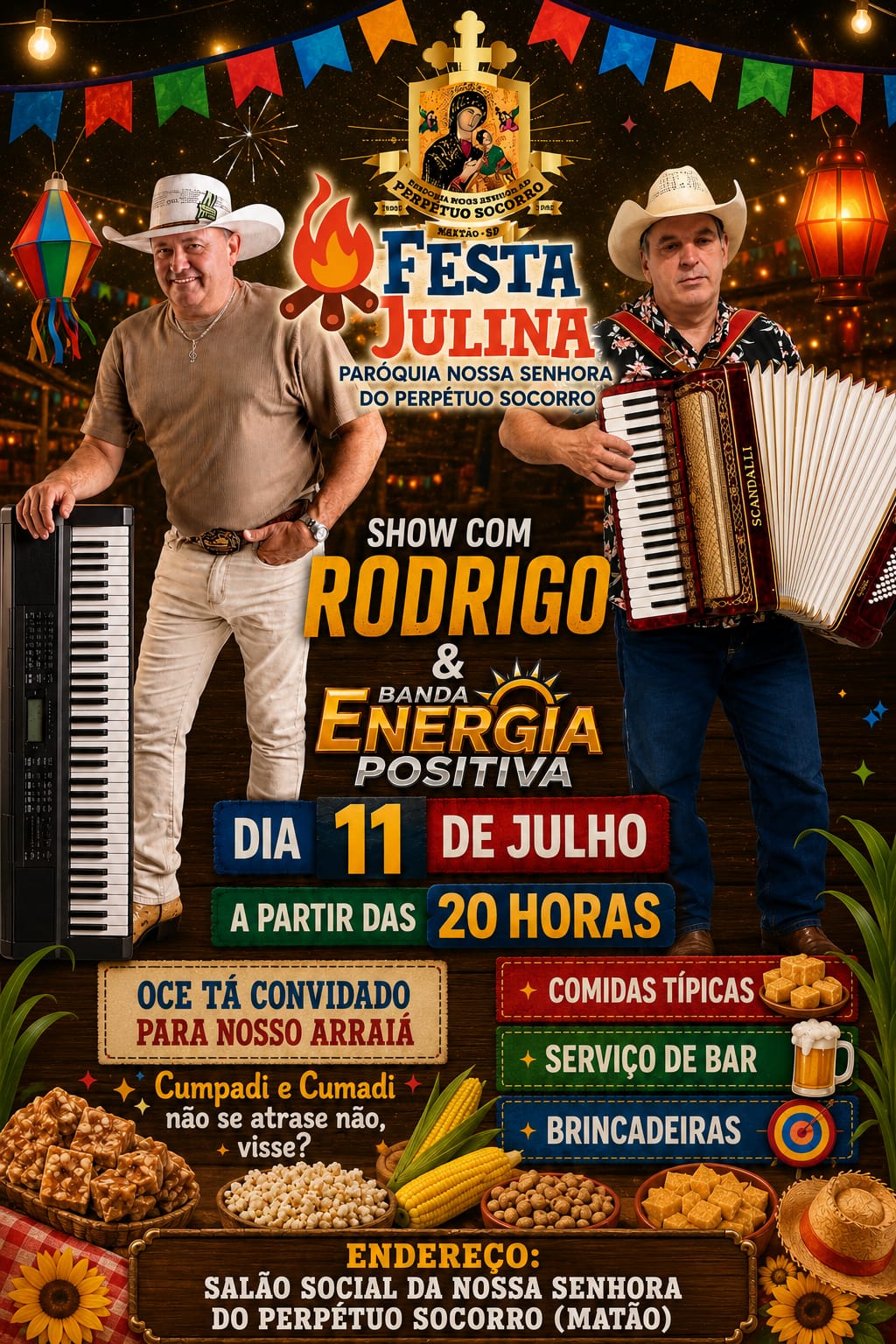 Segunda Noite da Festa Julina