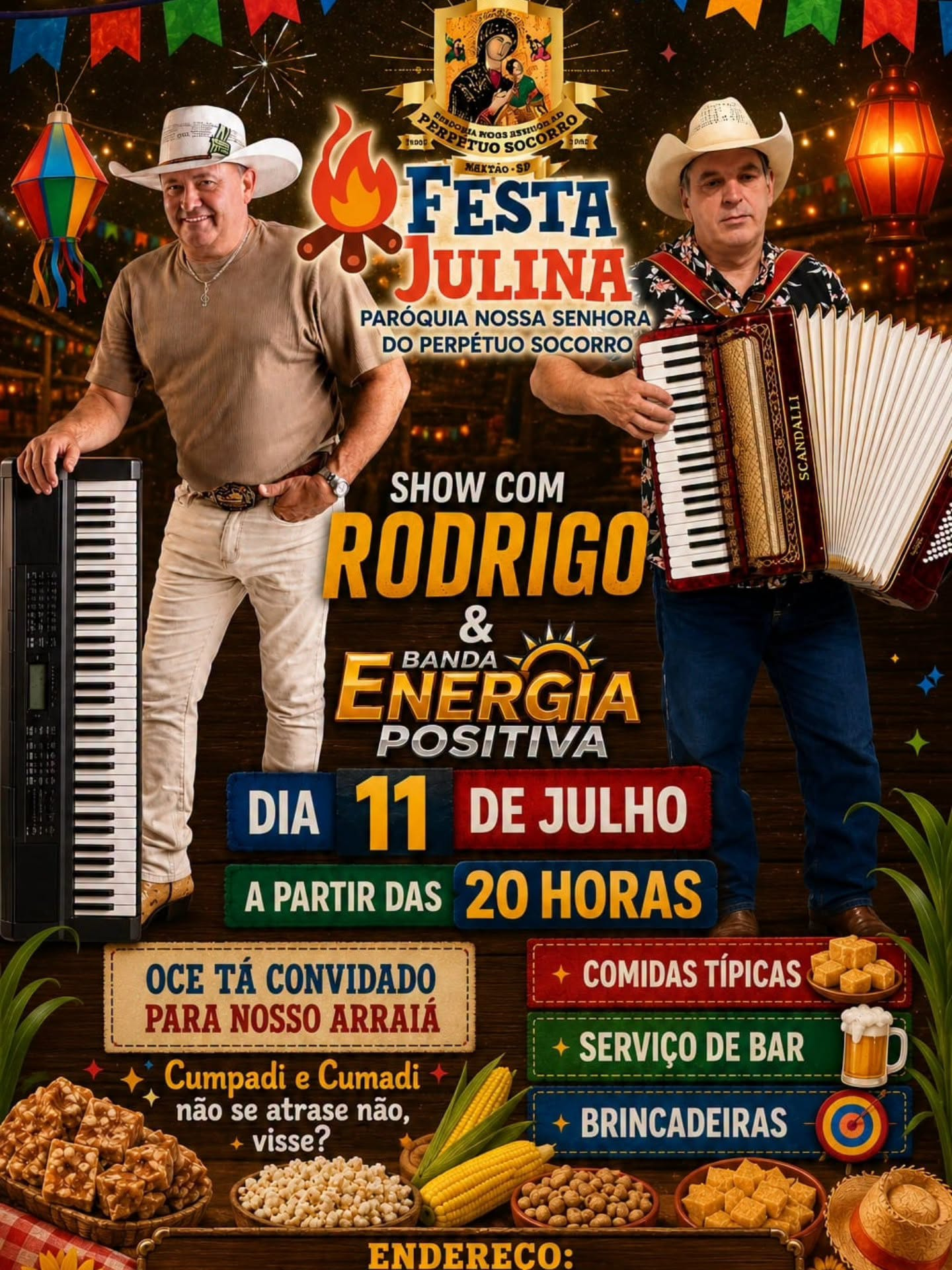 Segundo Dia da Festa Julina