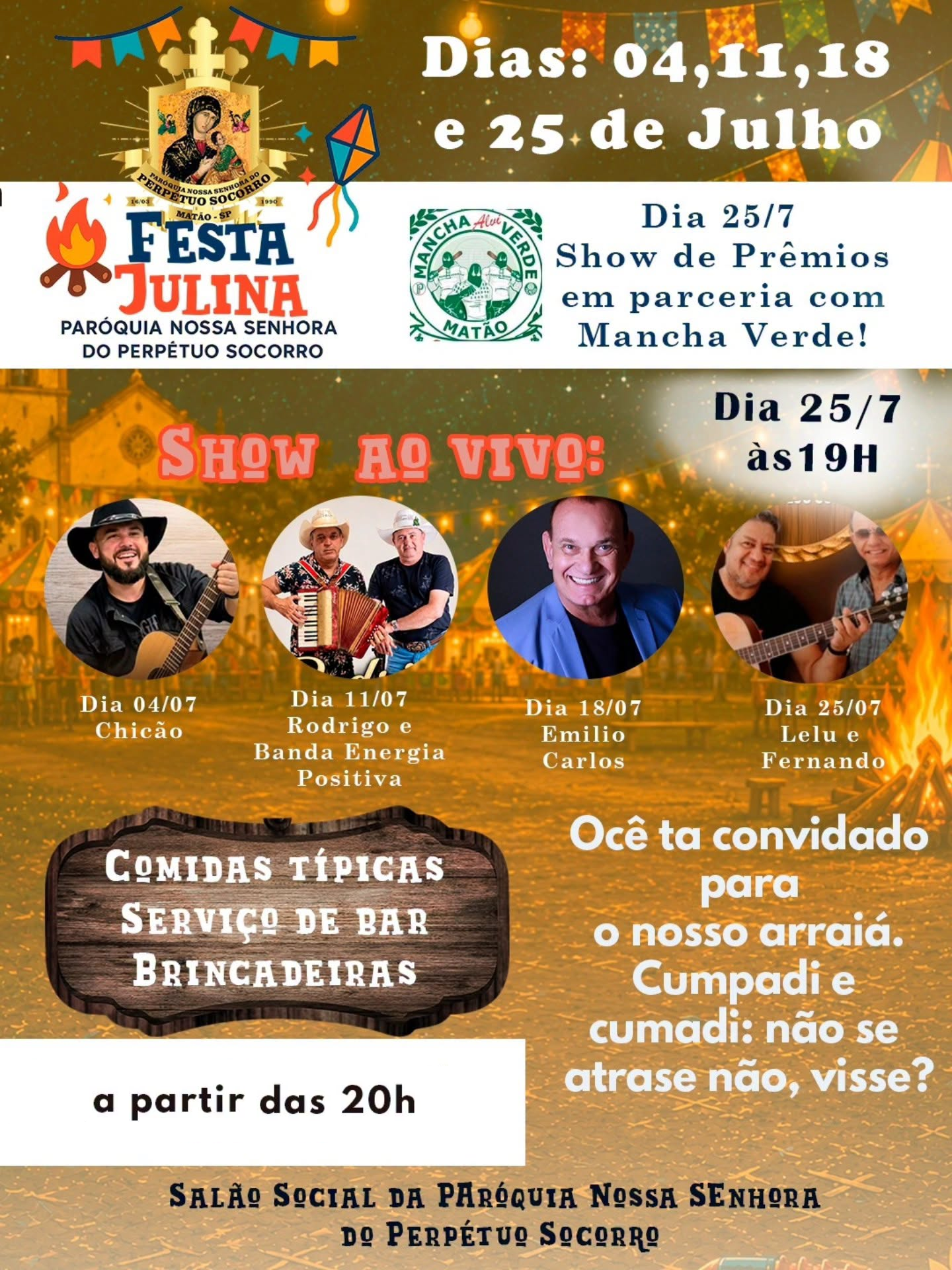 Festa Julina 2026