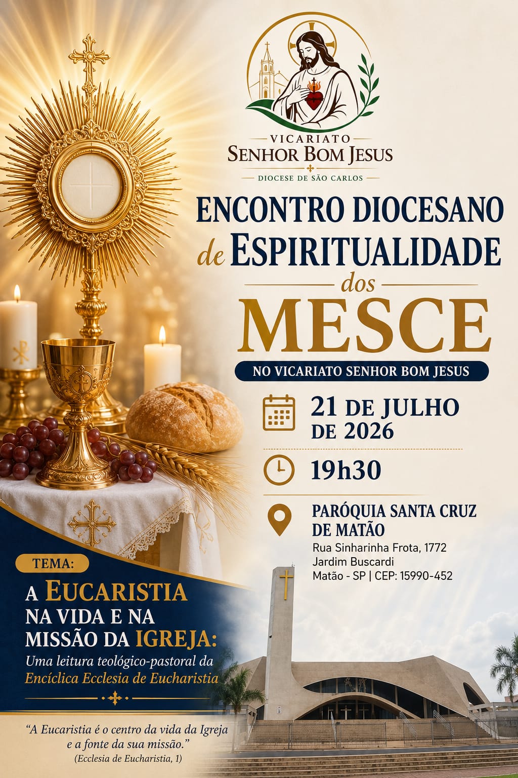 Encontro Diocesano de Espiritualidade dos MESCE