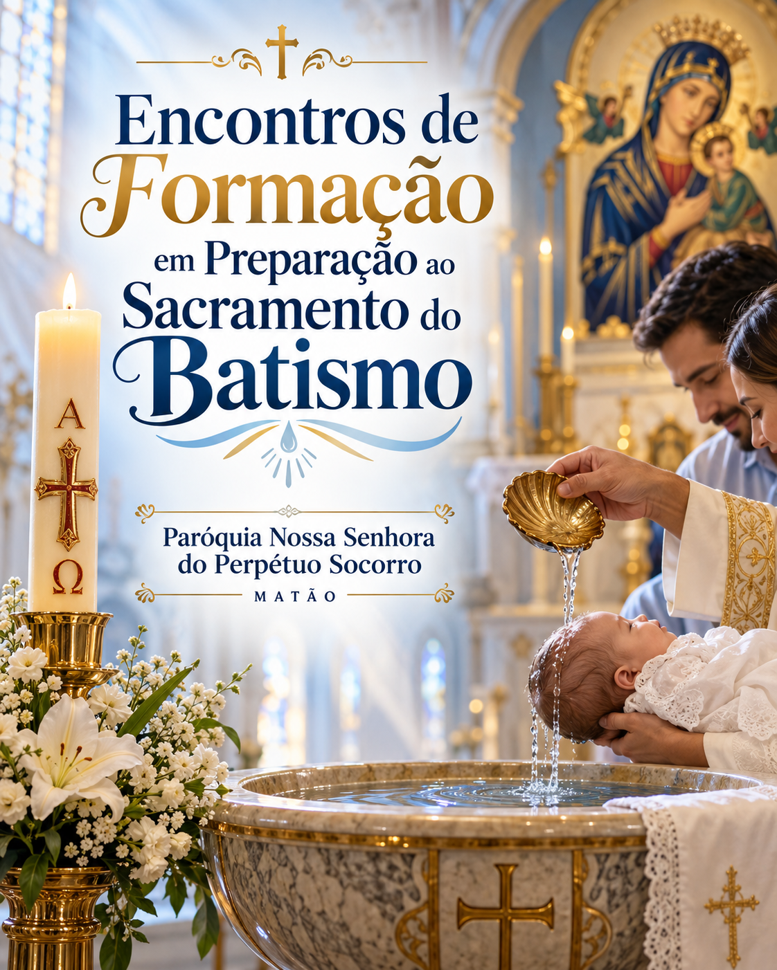 Encontro de Formação em Preparação ao Batismo